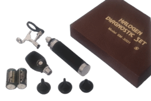 HALOGEN OPHTHALMOSCOPE WITH OTOSCOPE SET NO.3001